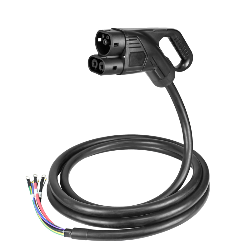 DC Fast Power Charging Plug Ccs2 1000V Female Plug Ev Charger