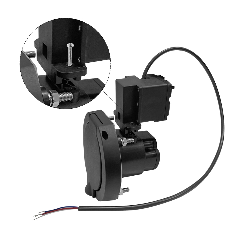 Type2 7kw Female Socket with Lock for Charging Station Outlet