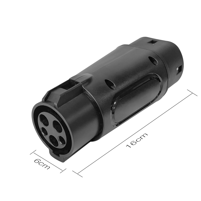 Type1 to Type2 EV Connector Adapter 32A 250V 
