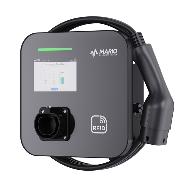 Wallbox ev charging station Type2 for home use 7kw/11kw/22kw 