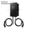22kw Floor Mounted Charging Station Type2 Plug with RFID