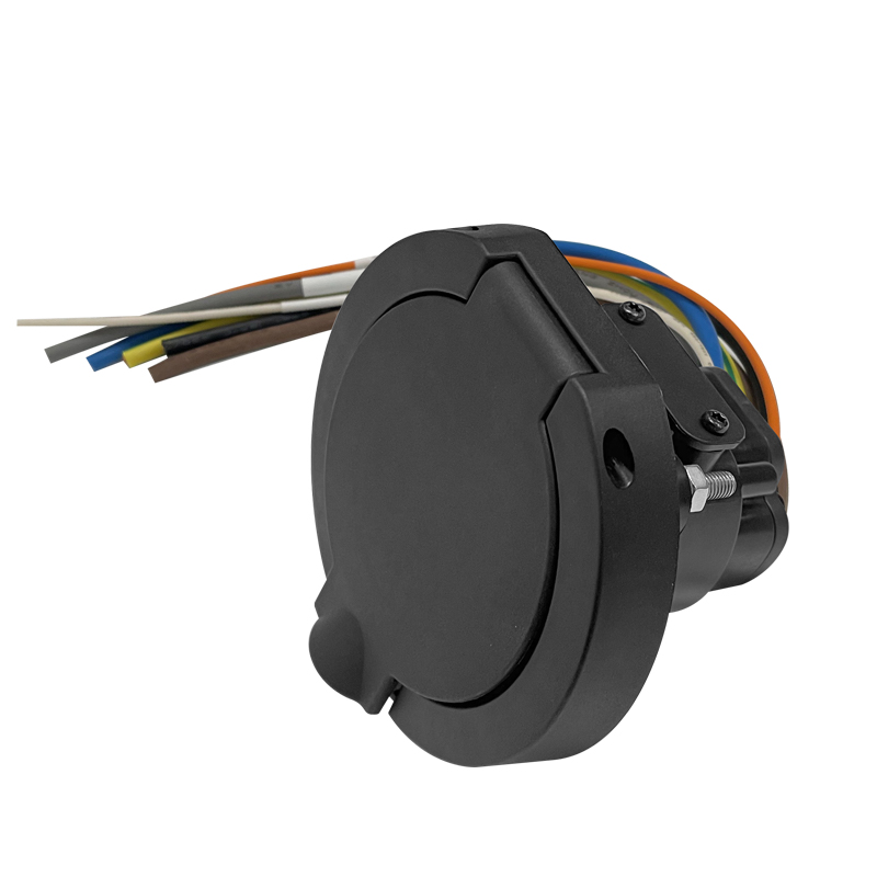 Type2 32A 480V Outlet Socket Charging Station Side 