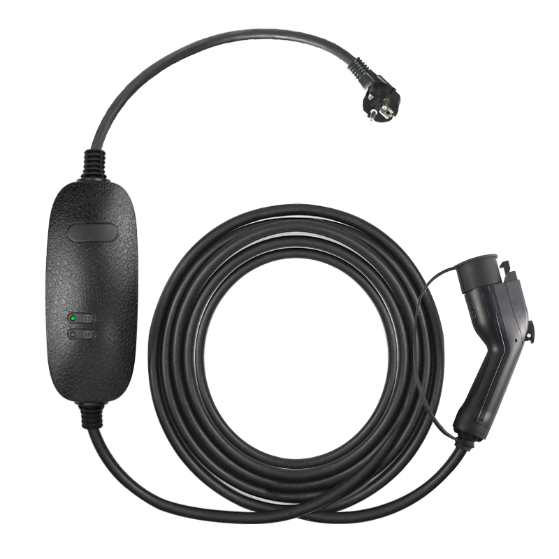 Portable EV Charger Mode2-Type1 3.5kw Fixed Current 