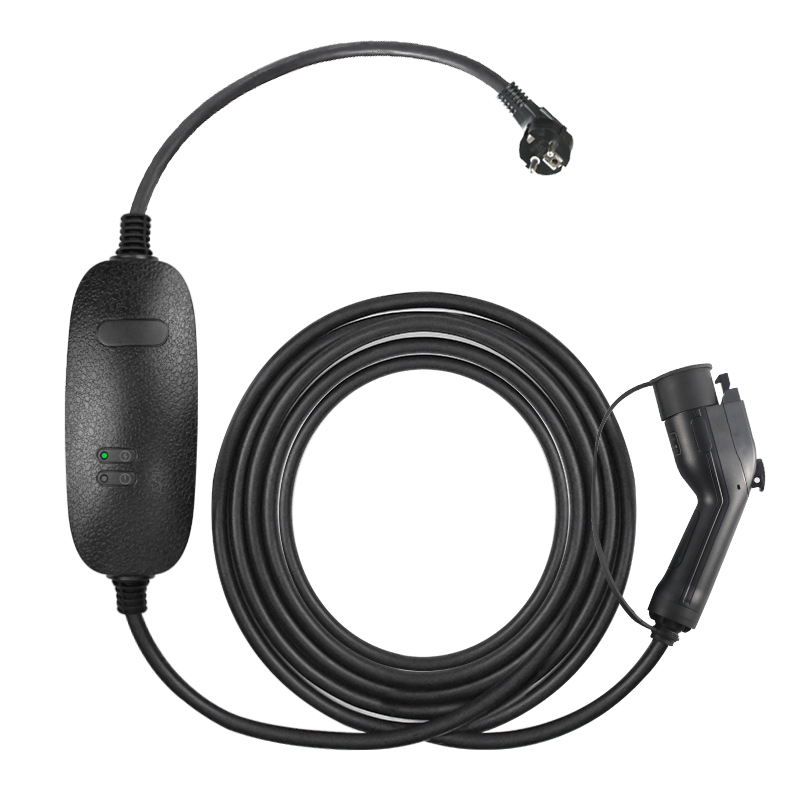 Portable EV Charger Mode2-Type1 32A 250V with control box