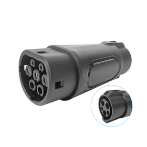 32A 250V Type1 to Type2 AC EV Connector Adapter 