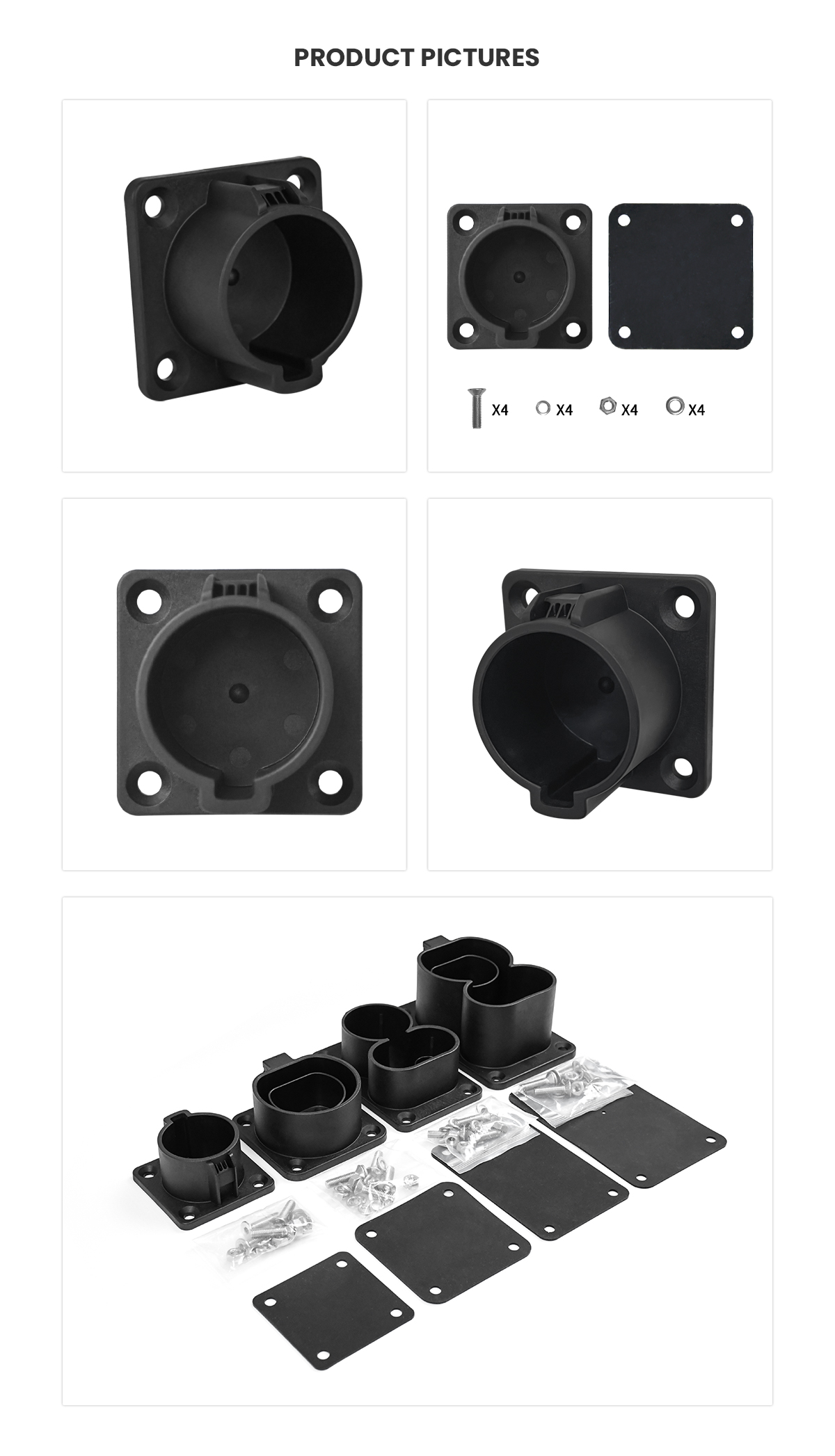  Type1 Plug Holder AC charging plug dummy socket 