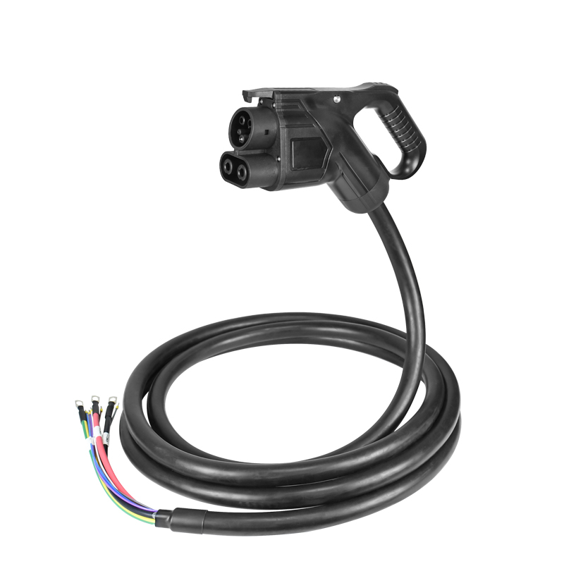 CCS1 DC EV Charging Plug 80A 1000V SAE j1772 Comb1
