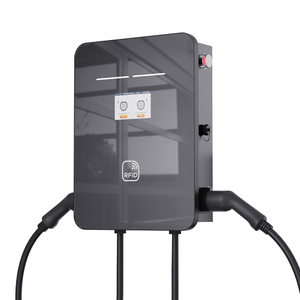 Chinese Supply Wall Mounted Ev Charger Station 2*7KW/11KW/22KW