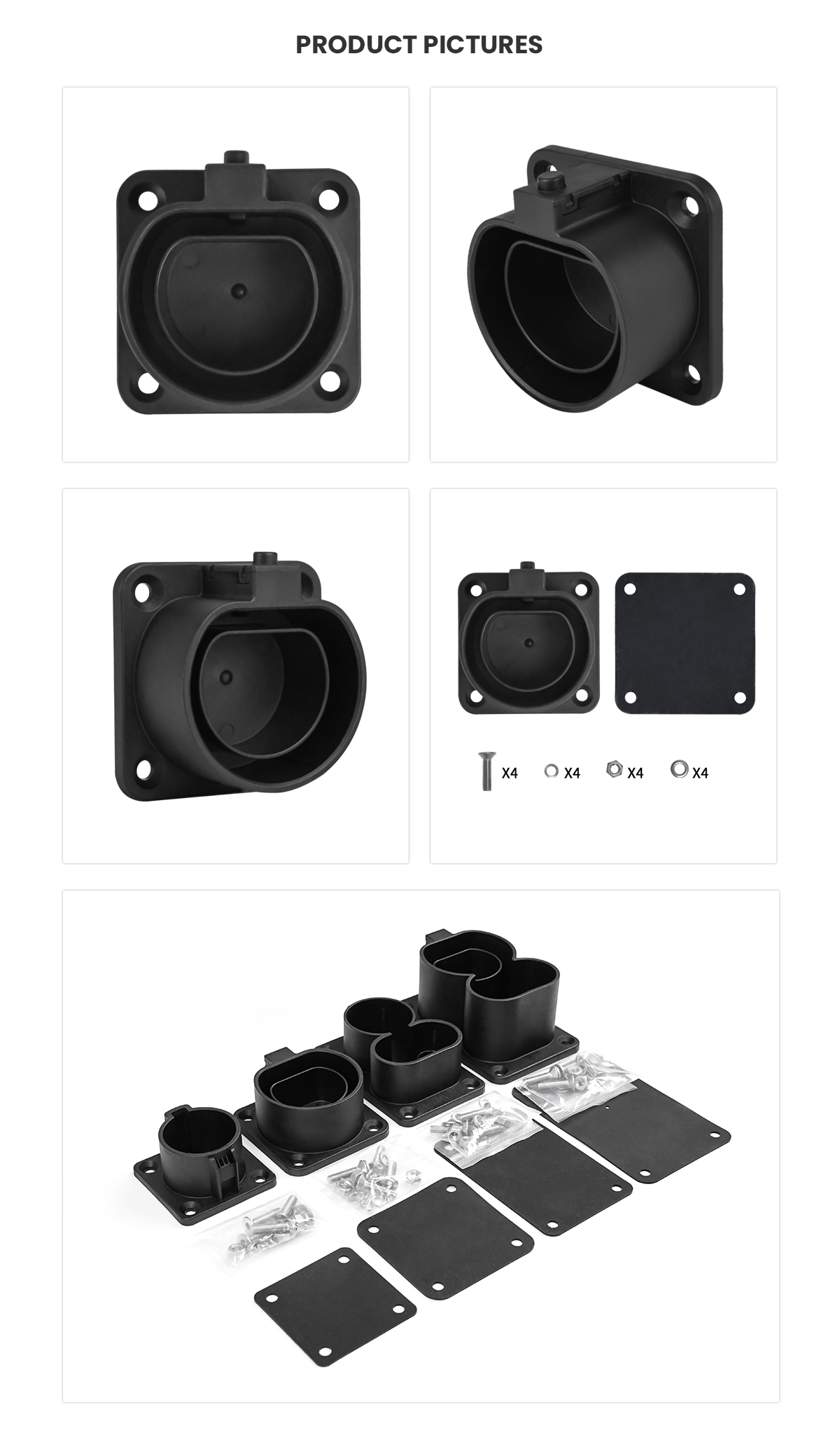  Type2 plug holder AC dummy socket 
