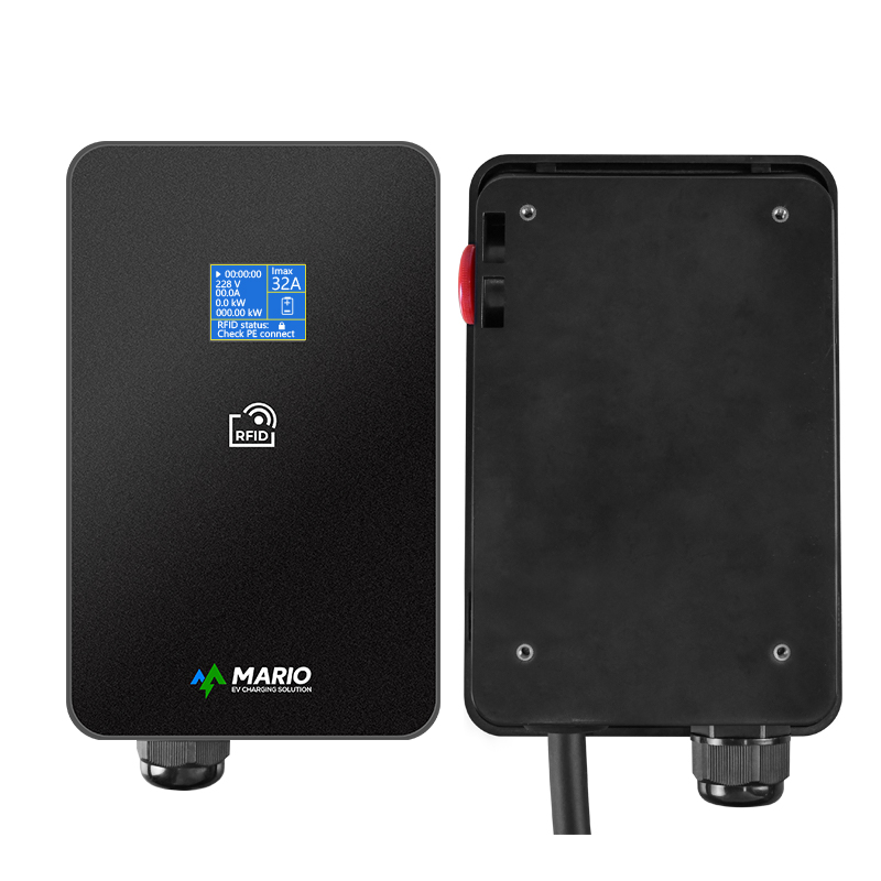 GB/T Wallbox 7KW 32A Single Phase AC ev car charging station from China  manufacturer - Mario