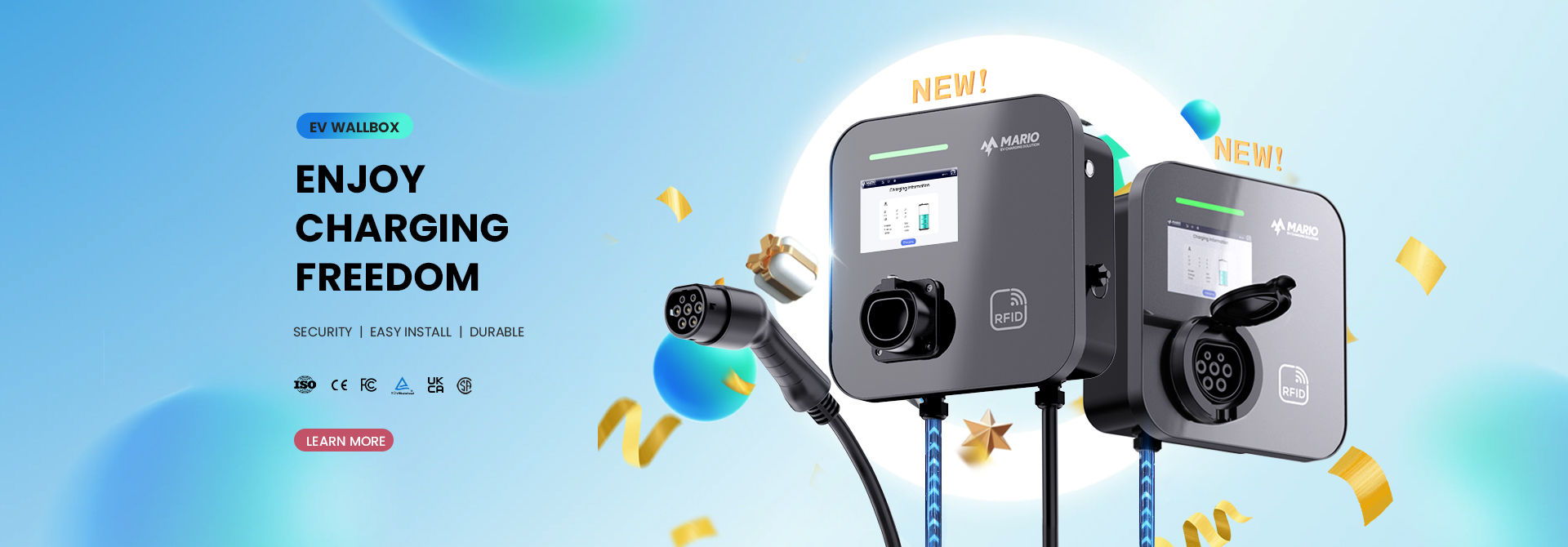 EV wallbox for home use 