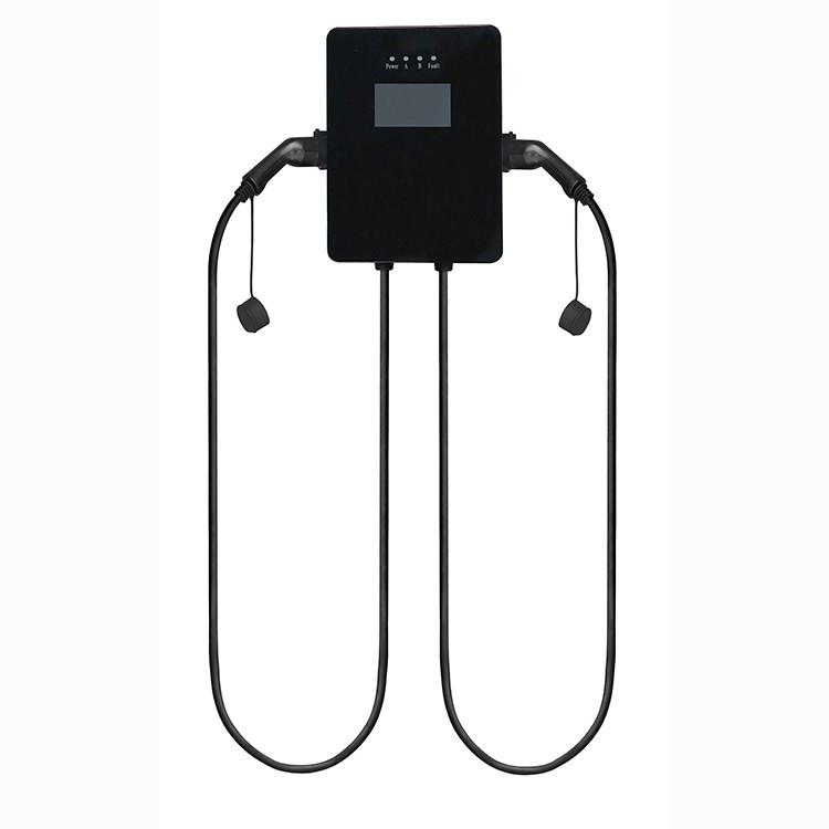 EV Wallbox Charger Type2 two Plugs 2*7KW/11KW/22KW